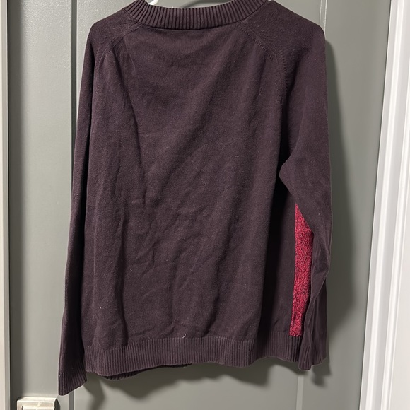 Magenta and fig colored sweater from Gap - Picture 4 of 7